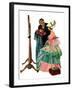 "Dressmaker", January 31,1931-Norman Rockwell-Framed Giclee Print