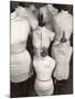 Dressmaker's Forms in Wardrobe Department at 20th Century Fox-Margaret Bourke-White-Mounted Photographic Print