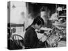 Dressmaker-Lewis Wickes Hine-Stretched Canvas