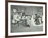 Dressmaking Class, Borough Polytechnic, Southwark, London, 1907-null-Framed Photographic Print