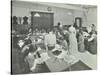 Dressmaking Class, Hammersmith Trade School for Girls, London, 1911-null-Stretched Canvas