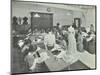 Dressmaking Class, Hammersmith Trade School for Girls, London, 1911-null-Mounted Photographic Print