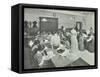 Dressmaking Class, Hammersmith Trade School for Girls, London, 1911-null-Framed Stretched Canvas