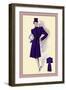 Dressy Coats for Little Women-null-Framed Art Print