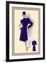 Dressy Coats for Little Women-null-Framed Art Print