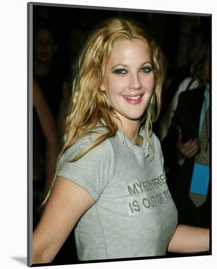 Drew Barrymore-null-Mounted Photo