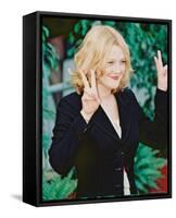 Drew Barrymore-null-Framed Stretched Canvas