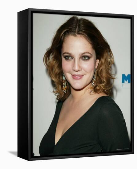 Drew Barrymore-null-Framed Stretched Canvas