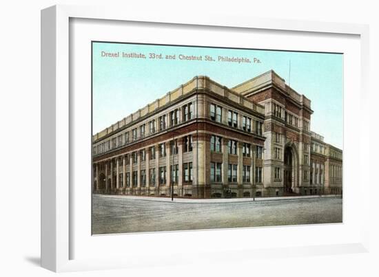 Drexel Institute, Philadelphia-null-Framed Art Print