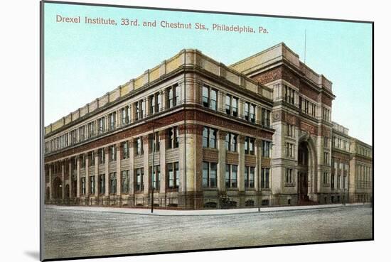 Drexel Institute, Philadelphia-null-Mounted Art Print