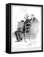 Dreyfus Affair, 1899-Georges Redon-Framed Stretched Canvas