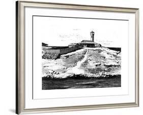 Dreyfus's Prison-null-Framed Giclee Print