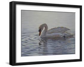 Dribbling Swan-Bruce Dumas-Framed Giclee Print