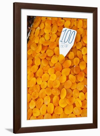 Dried Apricots for Sale in the Souks in Djemaa El Fna, Marrakech, Morocco, North Africa, Africa-Matthew Williams-Ellis-Framed Photographic Print
