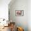 Dried Flowers and Herbs at a Spice Market, Rahba Kedima in Marrakech-Peter Adams-Framed Photographic Print displayed on a wall