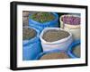 Dried Flowers and Herbs for Sale in Souk, Medina, Marrakech (Marrakesh), Morocco, North Africa-Nico Tondini-Framed Photographic Print