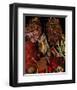 Dried Leaves hydrangea-null-Framed Art Print