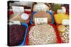 Dried Legumes, Food Market, Kuching, Sarawak, Malaysian Borneo, Malaysia, Southeast Asia, Asia-Nico Tondini-Stretched Canvas