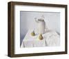 Dried Narcissi with Two Pears-Arthur Easton-Framed Premium Giclee Print