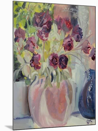 Dried Roses, 1994-Sophia Elliot-Mounted Giclee Print