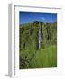 Drifandi Waterfall and Moss-Covered Cliff-null-Framed Photographic Print