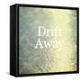 Drift Away-Vintage Skies-Framed Stretched Canvas