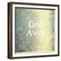 Drift Away-Vintage Skies-Framed Giclee Print