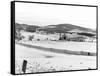 Drift Fence on Farmland-Marion Post Wolcott-Framed Stretched Canvas