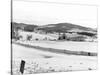 Drift Fence on Farmland-Marion Post Wolcott-Stretched Canvas