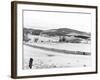 Drift Fence on Farmland-Marion Post Wolcott-Framed Photographic Print