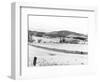 Drift Fence on Farmland-Marion Post Wolcott-Framed Photographic Print