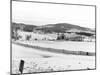 Drift Fence on Farmland-Marion Post Wolcott-Mounted Photographic Print