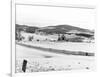 Drift Fence on Farmland-Marion Post Wolcott-Framed Photographic Print