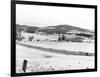 Drift Fence on Farmland-Marion Post Wolcott-Framed Photographic Print