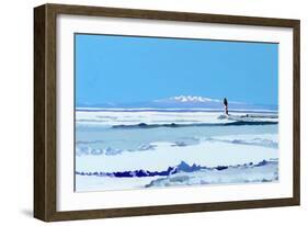 drift ice ship-Hiroyuki Izutsu-Framed Giclee Print