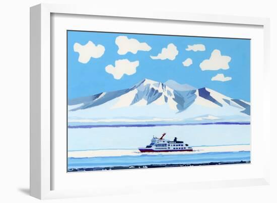 drift ice ship-Hiroyuki Izutsu-Framed Giclee Print