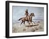 Drifters, 1892-Charles Marion Russell-Framed Giclee Print