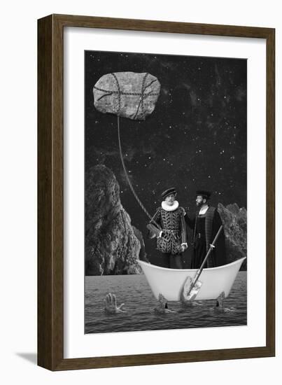 Drifting Away-Elo Marc-Framed Giclee Print