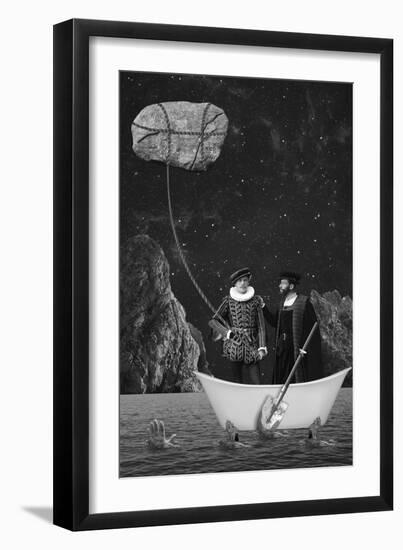 Drifting Away-Elo Marc-Framed Giclee Print