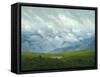 Drifting Clouds-Caspar David Friedrich-Framed Stretched Canvas