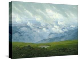 Drifting Clouds-Caspar David Friedrich-Stretched Canvas