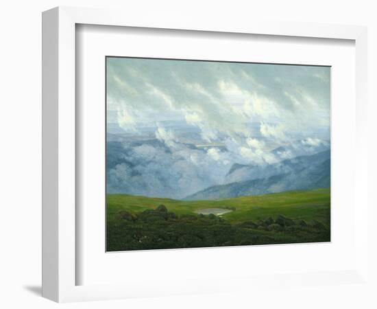 Drifting Clouds-Caspar David Friedrich-Framed Giclee Print