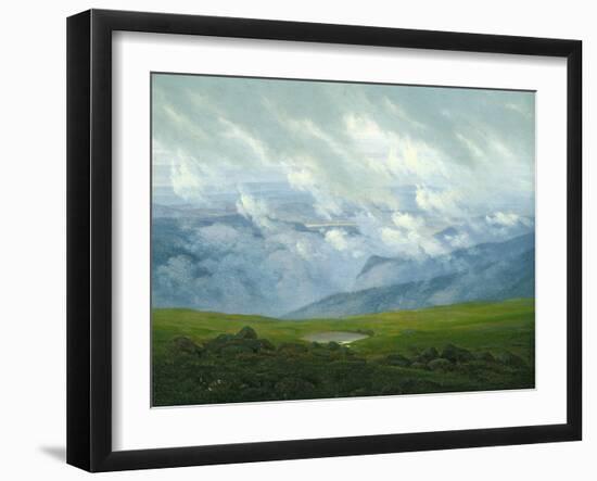 Drifting Clouds-Caspar David Friedrich-Framed Giclee Print