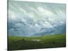 Drifting Clouds-Caspar David Friedrich-Stretched Canvas