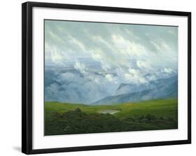 Drifting Clouds-Caspar David Friedrich-Framed Giclee Print