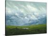Drifting Clouds-Caspar David Friedrich-Stretched Canvas