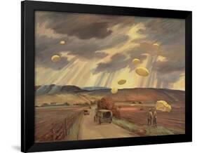 Drifting Down, 1944-George Campbell Tinning-Framed Giclee Print