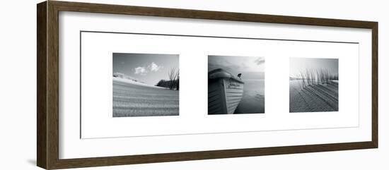 Drifting Sands Triptych-Jo Crowther-Framed Giclee Print