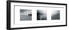 Drifting Sands Triptych-Jo Crowther-Framed Giclee Print