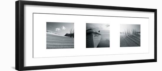 Drifting Sands Triptych-Jo Crowther-Framed Giclee Print